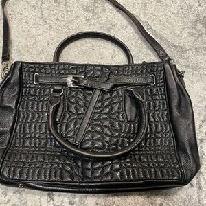 Aimee Kestenberg Black Quilted Shoulder Bag